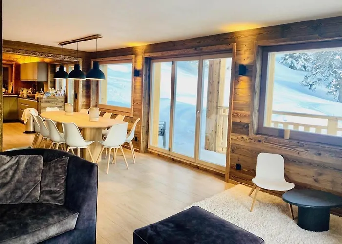 In 4 Vallees With Ski-in Access * 레 콜론