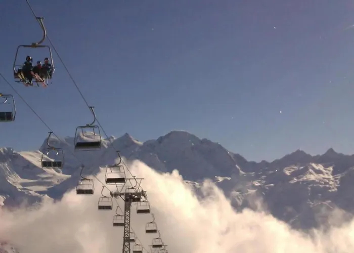 Domek alpejski In 4 Vallees With Ski-in Access Les Collons