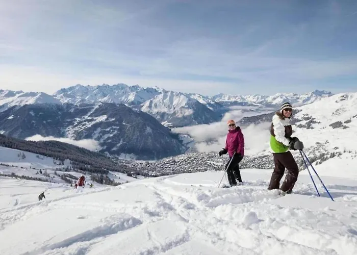 In 4 Vallees With Ski-in Access Domek alpejski Les Collons
